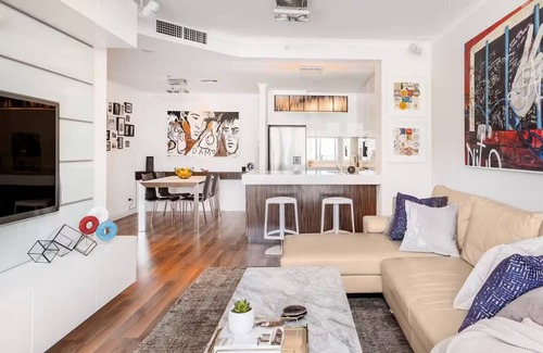 Pyrmont Apartamento | Luxury Apartment Overlooking City and Darling Harbour
