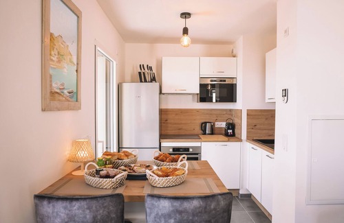 Lumio Apartamento | Nuevo dúplex (2 dormitorios) con vistas al mar, con vistas a la bahía de Calvi