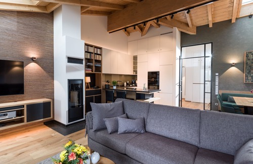 Oberaudorf Apartamento | Luxury apartment with sauna and fireplace