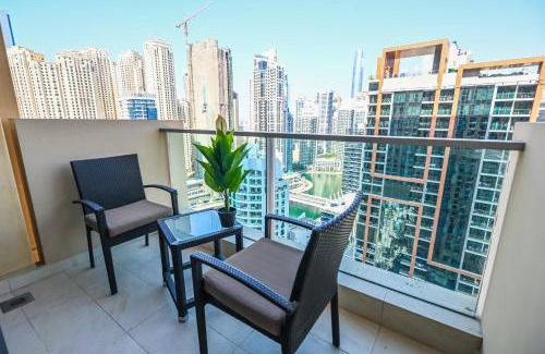 Dubai Marina Apartamento | Luxury Apartments - Stunning Marina View - 5-Star Hotel Amenities