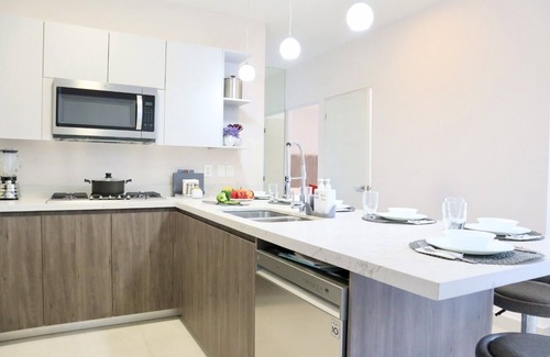 Monterrey Apartamento | Luxury Apt. Arena Monterrey / Fundidora Cintermex