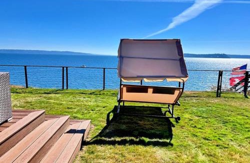 Tulalip Casa | Luxury Bayfront Oasis with Private Beach Access, Near Tulalip Casino and Outlets!