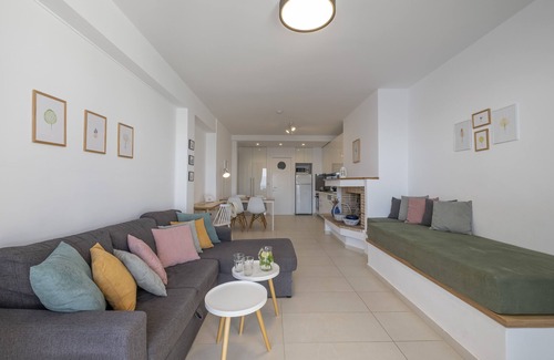 Kiveri Apartamento | Apartamento de lujo en la playa, balcón con vistas al mar, cerca de Nafplio, Micenas, Epidauro