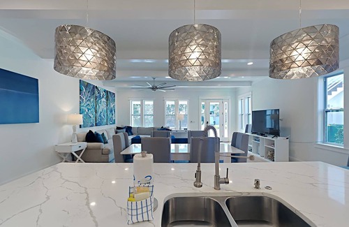 Fort Walton Beach - Destin Casa | ¡Nueva casa de playa con piscina privada y casa de transporte! Acabados de lujo en todo!