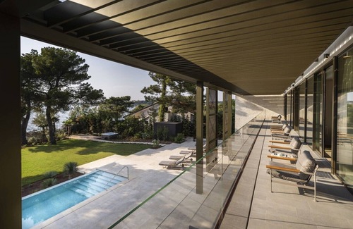 Porec Villa | Villa de lujo frente al mar Porec Golden Pride con piscina climatizada