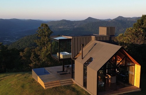 Caxias do Sul Chalet De Esquí | Luxury cabin on top of the mountains with pool - Casa Asolo, Villa Montegrappa