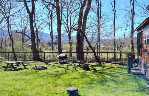 Andrews Cabina | Luxury Cabin on the River Surrounded by Stunning Mountain Views!