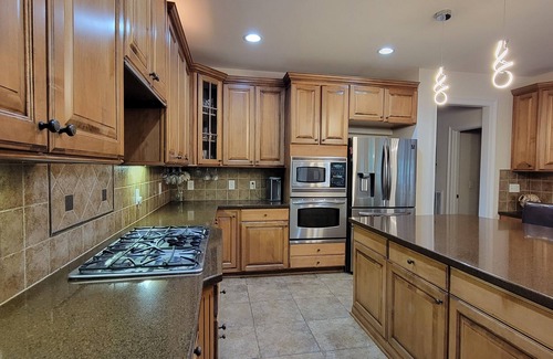 Cary Casa | Luxury Cary Retreat with Koi Pond & Prime Location