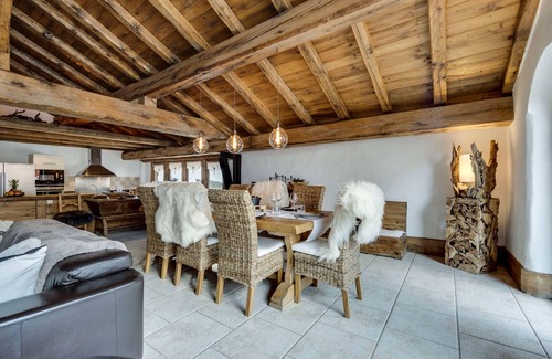 Le Cret Chalet De Esquí | Chalet de lujo 4 habitaciones, hammam, chimenea, conserjería