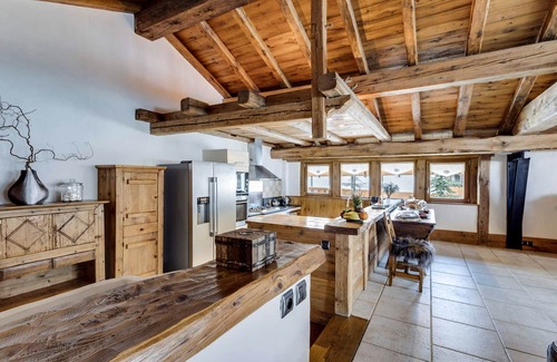 Le Cret Chalet De Esquí | Chalet de lujo 4 habitaciones, hammam, chimenea, conserjería