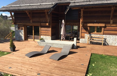 Les Carroz-d'Araches Chalet De Esquí | Chalet de lujo - Ski In Ski Out - Cerca del centro del pueblo