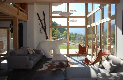 Vallouise-Pelvoux Casa | Chalet de lujo "Le Cerf Rouge" - Cerca de las pistas de esquí