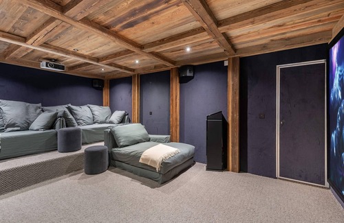 Les Belleville Chalet De Esquí | Chalet nuevo con piscina, jacuzzi, sauna, hammam y cine en St Martin de Belleville