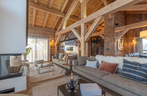 Bergers Chalet De Esquí | Chalet de lujo, ski-in/ski-out, sauna y jacuzzi, Alpe d'Huez