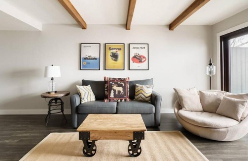Mont-Tremblant Casa | Luxury Condominium with Rustic Minimalist Style