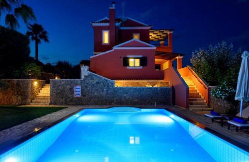 Dassia Villa | Luxury Corfu Villa Villa Dassia Rose Private Pool 4 Bedrooms