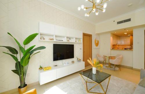 Madinat Zayed Apartamento | Luxury Cozy Minimalist 1BR Haven Connected to Dubai Mall