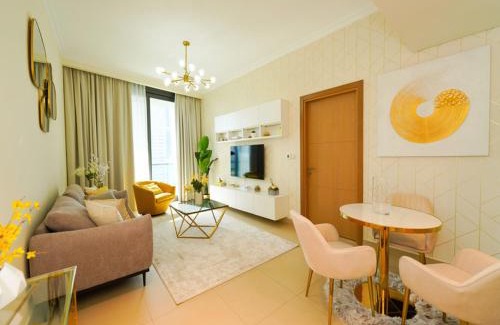 Madinat Zayed Apartamento | Luxury Cozy Minimalist 1BR Haven Connected to Dubai Mall