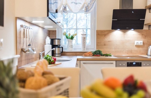 Zingst Apartamento | Luxury apartment by the sea with fireplace, wellness area and sauna