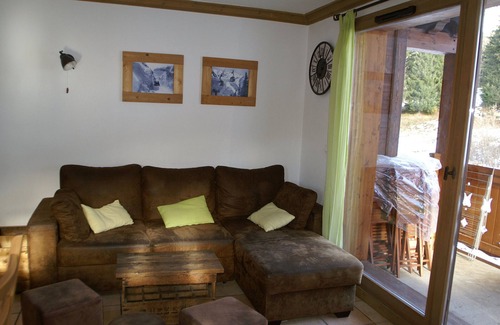 Prapoutel Apartamento | Dúplex de lujo a pie de pistas con vistas, balcón y centro de bienestar