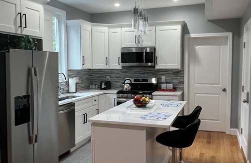 Dudley Square Apartamento | Luxury en-suite master bedroom