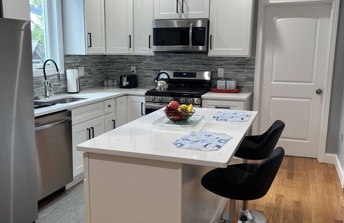 Dudley Square Apartamento | Luxury en-suite master bedroom