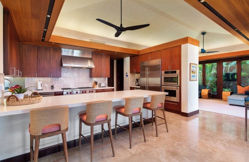 Kaupulehu Casa | Luxury Estate at Hualalai Resort -Sweeping Ocean and Golf Course Views