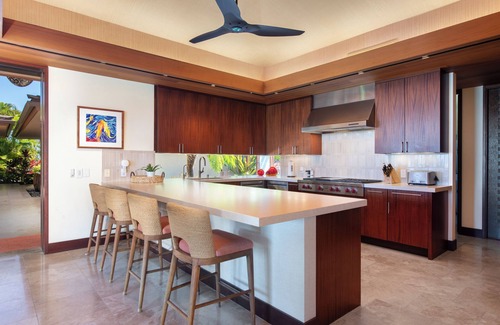 Kaupulehu Casa | Luxury Estate at Hualalai Resort -Sweeping Ocean and Golf Course Views