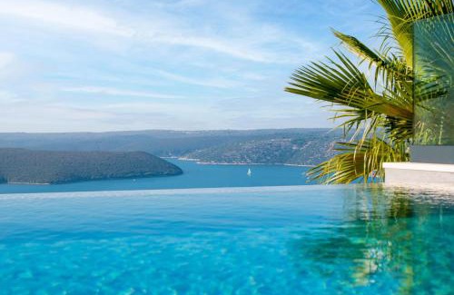 Brovinje Villa | Luxury Exclusive Villa Panoramica near Labin - Rabac only 2 km from the beach with sea view and wellness