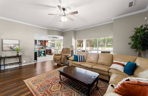 Azle Casa | Luxury Family Oasis ★ Pool ★ Outdoor Kitchen ★ Spa