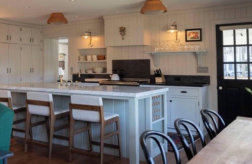 West Cape May Cabaña | Luxury Farm Stay with Orchard Pool, Spa, and Seasonal Beach Access