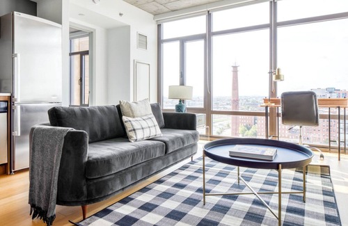 Fort Point Apartamento | Luxury Fort Point 1BR w. W/D & Gym, by Blueground