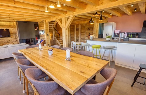 Notre-Dame-de-Bellecombe Chalet De Esquí | Chalet de lujo con jacuzzi y sala de skis, 5 habitaciones