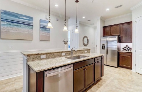 American Beach Condominio | Luxury ground level condo. Golf cart, bikes, included.