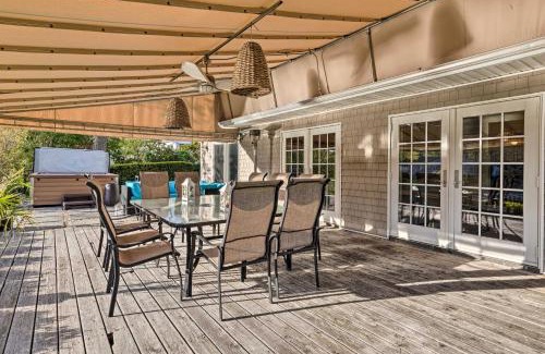 East Quogue Casa | Luxury Hamptons Home on Canal with Dock and Kayaks!