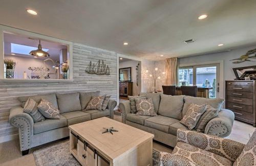East Quogue Casa | Luxury Hamptons Home on Canal with Dock and Kayaks!