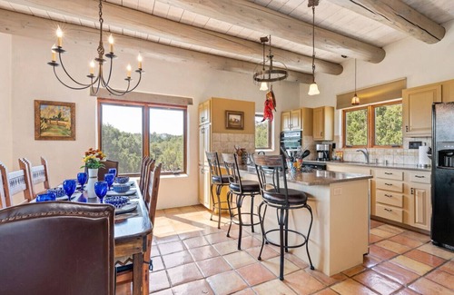 Tesuque Hills Casa | Luxury Home with Incredible Mountain Views