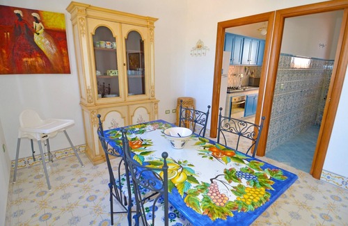 Marina San Gregorio Casa | Villetta y accesorios, gran terraza con vistas al mar