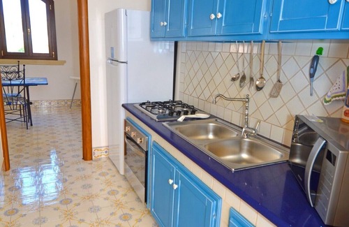 Marina San Gregorio Casa | Villetta y accesorios, gran terraza con vistas al mar