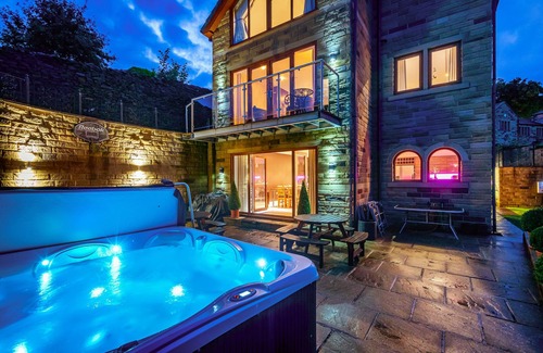 Holmfirth Casa | Gallina de lujo casa del partido y de la familia Retiro 20 plazas con bañera de hidromasaje