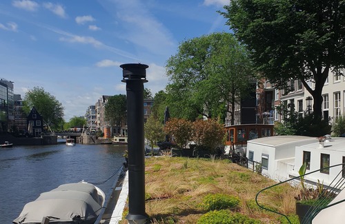 Nieuwmarkt en Lastage Alquiler De Eote | Casa flotante de lujo en el centro de Amsterdam!