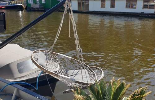 Nieuwmarkt en Lastage Alquiler De Eote | Casa flotante de lujo en el centro de Amsterdam!
