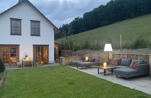 Grafschaft Casa | LUXURY HÜTTENZAUBER - chalet feeling with wood-burning stove and sauna