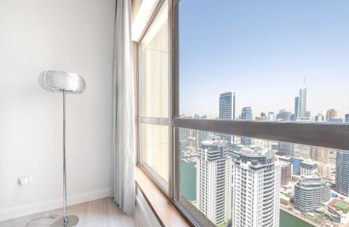 Dubai Marina Apartamento | Luxury JBR 2BR Shams Full Marina View Free 5 Star Beach Resorts Access