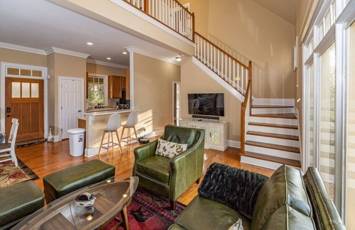 Big Canoe Casa | Luxury Lake House in Big Canoe/Game Room, Fire Pit