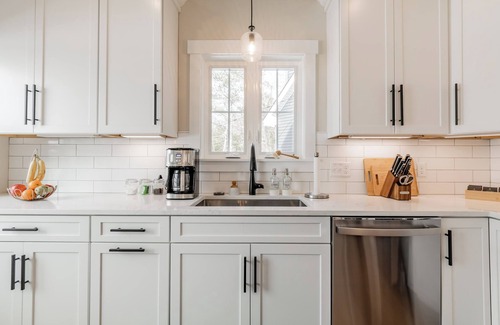 Shapleigh Casa | Luxury Lakeside Paradise w/ Private Beach & Near Ski Resorts