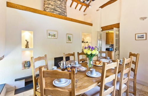 Grange-over-Sands Casa | Impresionante casa de vacaciones grande en el pueblo de Cartmel, South Lakes