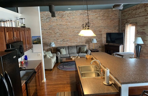 Jerseyville Apartamento | Loft de lujo en el edificio Vintage 1888