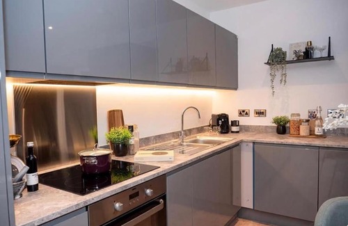 Barnt Green Apartamento | Luxury Modern, One bedroom Flat