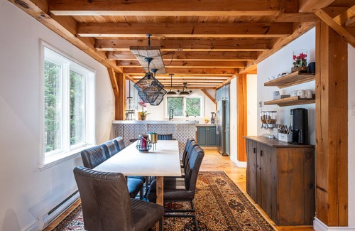 Mont-Tremblant Cabaña | Luxury Mountain Chalet with private hot tub